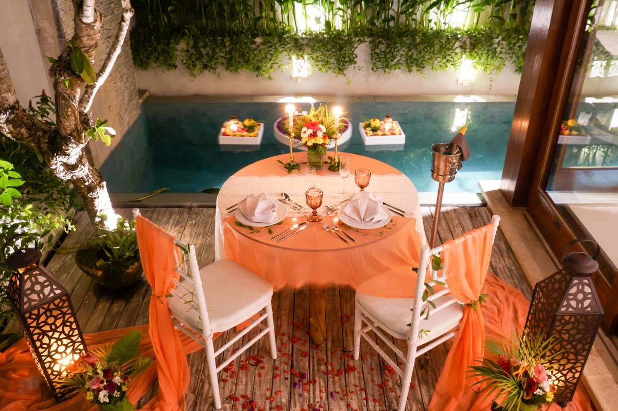 In Villa Dining Experience